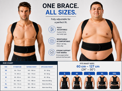 Alvenex Posture+ | Premium Adjustable Posture Corrector