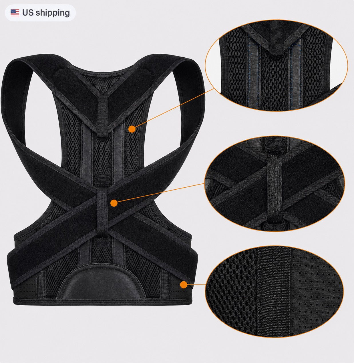 Alvenex Posture+ | Premium Adjustable Posture Corrector