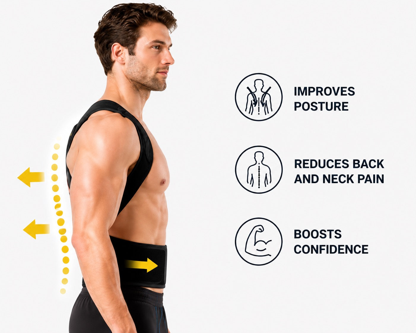 Alvenex Posture+ | Premium Adjustable Posture Corrector